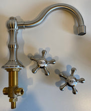 Load image into Gallery viewer, Rio Grande Brushed Nickel Bathroom Faucet with Drain Assembly