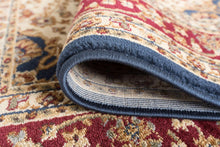 Load image into Gallery viewer, 6&#39; 7&#39;&#39; x 9&#39; 6&#39;&#39; Kirsten Traditional Oriental Navy Rectangle Area Rug