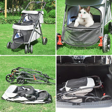 Load image into Gallery viewer, Luxury 2 Compartment Jogger Pet Stroller