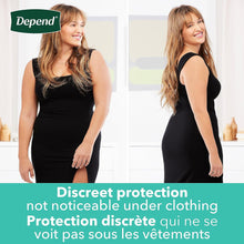 Load image into Gallery viewer, Depend Fresh Protection Adult Incontinence Underwear for Women (Formerly Depend Fit-Flex), Disposable, Maximum, Extra-Large, Blush, 68 Count (2 Packs of 34)