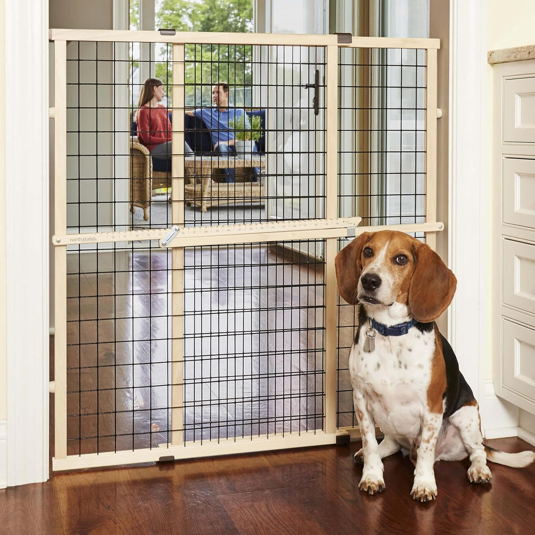 MYPET North States Wire Mesh Dog Gate: 29.5-48