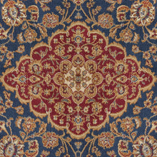Load image into Gallery viewer, 6&#39; 7&#39;&#39; x 9&#39; 6&#39;&#39; Kirsten Traditional Oriental Navy Rectangle Area Rug