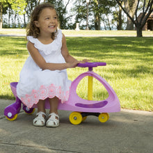 Load image into Gallery viewer, Auction Lil&#39; Rider Wiggle Car Ride On Toy – No Batteries, Gears or Pedals – Twist, Swivel, Go – Outdoor Ride Ons for Kids 3 Years and Up, M370049, Large, Pink