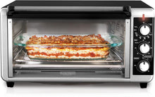 Load image into Gallery viewer, BLACK+DECKER TO3250XSB 8-Slice Extra Wide Convection Countertop Toaster Oven