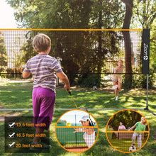 Load image into Gallery viewer, Portable Multi-Use Tennis Net Adjustable