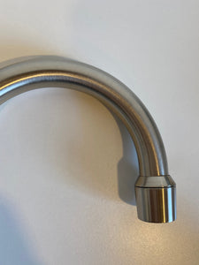Rio Grande Brushed Nickel Bathroom Faucet with Drain Assembly