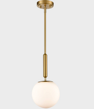 Load image into Gallery viewer, Modern Modern Gold Pendant Light for Kitchen Island 8 Inch