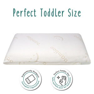 Baby Works Toddler Pillow with Bamboo Pillowcase