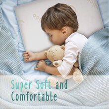 Load image into Gallery viewer, Baby Works Toddler Pillow with Bamboo Pillowcase