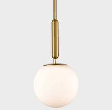 Load image into Gallery viewer, Modern Modern Gold Pendant Light for Kitchen Island 8 Inch