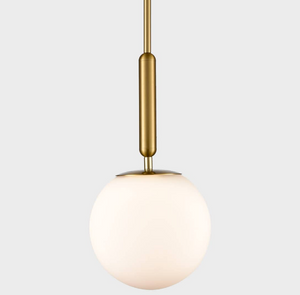 Modern Modern Gold Pendant Light for Kitchen Island 8 Inch