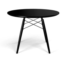 Load image into Gallery viewer, 39.5&quot; Parisian Dining Table Black