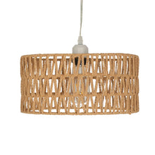 Load image into Gallery viewer, Aarzo 68&quot; Rattan Arched/Arc Floor Lamp