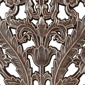 Abequa Carved Wood 2-piece Wall Art Set (Set of 2)
