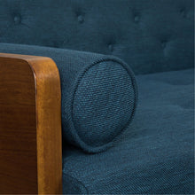 Load image into Gallery viewer, Aidan Mid-Century Modern Tufted Fabric Sofa