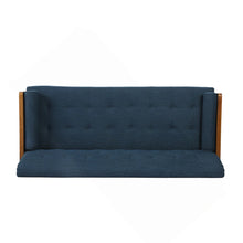 Load image into Gallery viewer, Aidan Mid-Century Modern Tufted Fabric Sofa
