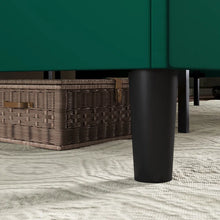 Load image into Gallery viewer, Upholstered Wingback Platform Bed, Queen / Green