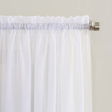 Load image into Gallery viewer, Albia Sheer Rod Pocket Curtain Panels (Set of 2)