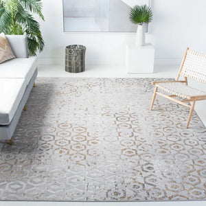 9' x 12' Alexondria Performance Geometric Rug
