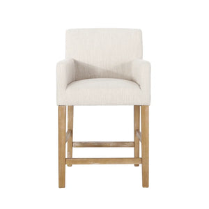 Alighiero SINGLE Solid Wood 26" Counter Stool