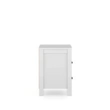 Load image into Gallery viewer, Allysyn 22.7&quot; 2 Drawer Nightstand, White