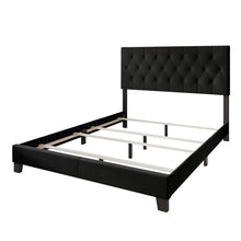 Load image into Gallery viewer, Ambrey KING Upholstered Bed, BLACK
