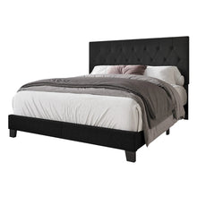Load image into Gallery viewer, Ambrey KING Upholstered Bed, BLACK