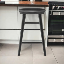 Load image into Gallery viewer, Joss &amp; Main Anzie Counter Stools (Set of 2) Black