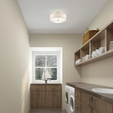 Load image into Gallery viewer, Arianny Fabric Semi Flush Mount