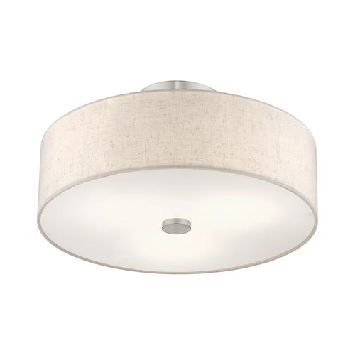 Arianny Fabric Semi Flush Mount