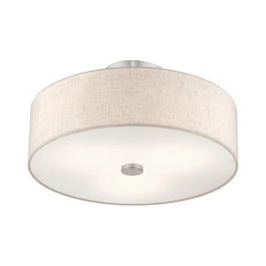 Arianny Fabric Semi Flush Mount