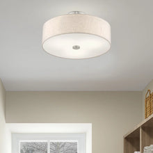 Load image into Gallery viewer, Arianny Fabric Semi Flush Mount