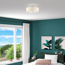 Load image into Gallery viewer, Arianny Fabric Semi Flush Mount