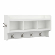 Load image into Gallery viewer, 40&quot; Arulappu Wall 6 - Hook Wall Mounted Coat Rack, White Wash