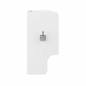40" Arulappu Wall 6 - Hook Wall Mounted Coat Rack, White Wash