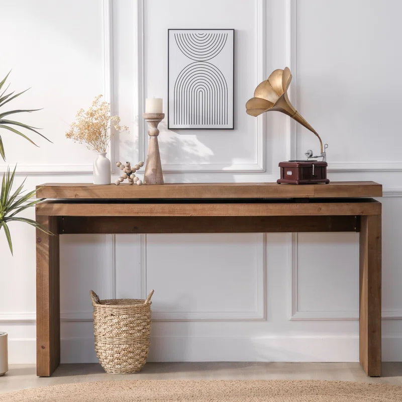 Arwah 58'' Console Table, Brown