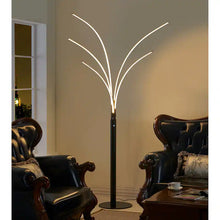 Load image into Gallery viewer, Artiva USA Aurora II 60W LED Arched Floor Lamp with Touch Dimmer