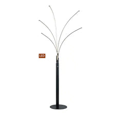 Load image into Gallery viewer, Artiva USA Aurora II 60W LED Arched Floor Lamp with Touch Dimmer