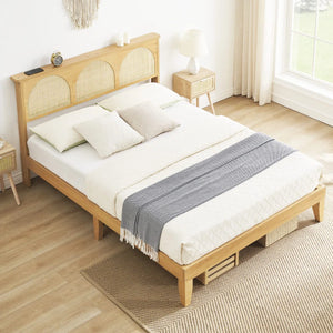 Queen Batai 41.14" Bed Frame