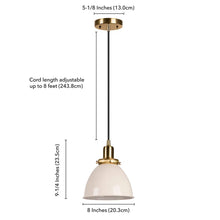 Load image into Gallery viewer, Bathilda 1 - Light Single Pendant