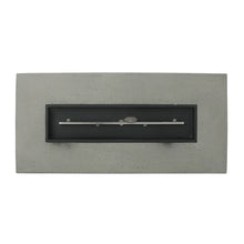 Load image into Gallery viewer, 56&quot; Belle Rectangle Concrete Propane Smokeless Fire Pit Table
