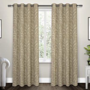 Bellicent  Polyester Room Darkening Curtain Pair (Set of 2)