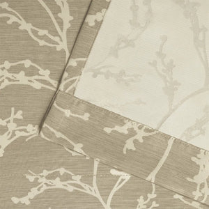 Bellicent  Polyester Room Darkening Curtain Pair (Set of 2)