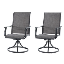 Load image into Gallery viewer, Bhavika Swivel Outdoor Dining Armchairs (Set of 2)