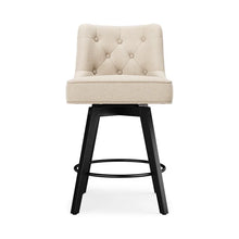 Load image into Gallery viewer, Bianny Swivel Upholstered Counter Stool (Set of 2)
