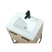 Load image into Gallery viewer, Bingen 24.02&#39;&#39; Single Bathroom Vanity with Engineered Marble Top