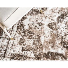 Load image into Gallery viewer, 7&#39;10&quot; x 11&#39; Brandt Oriental Indoor Rug, Light Brown, Chocolate, Ivory