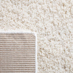 8' X 10' Brittney Shag Performance Solid Colour Rug, cream
