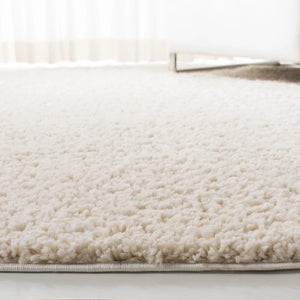 8' X 10' Brittney Shag Performance Solid Colour Rug, cream