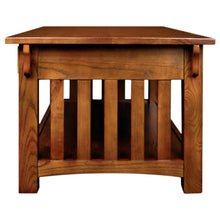 Load image into Gallery viewer, Brockton Solid Wood Coffee Table in Medium Oak